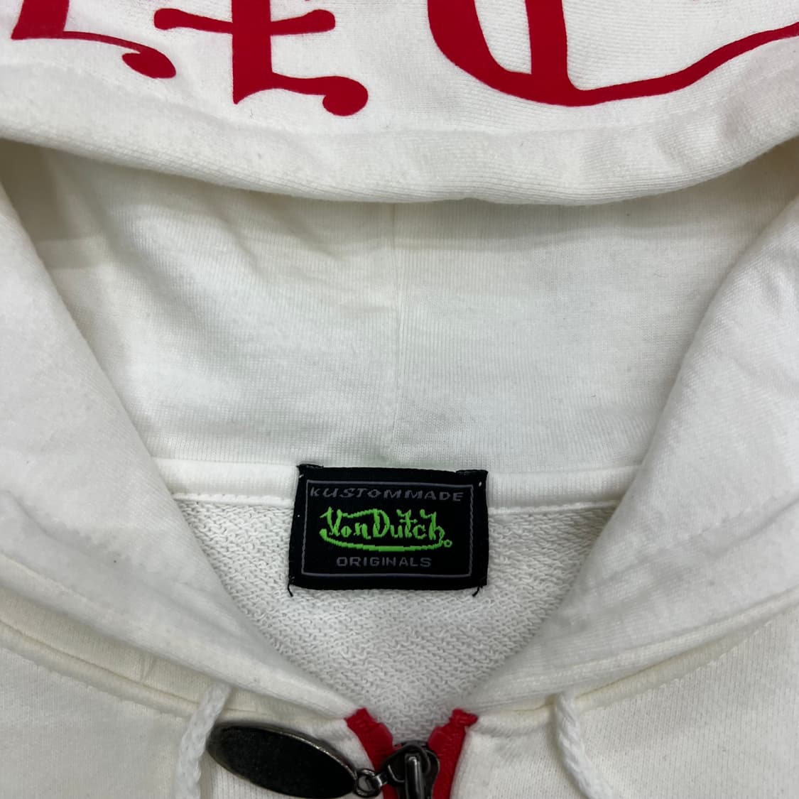 본더치 화이트 후드집업 90 상품이미지2
