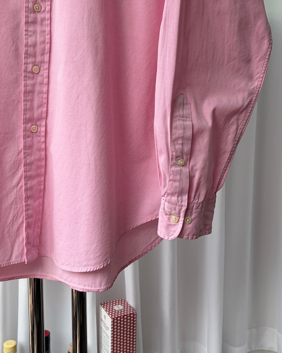 [XL]폴로 랄프로렌 클래식핏 핑크 셔츠 상품이미지6