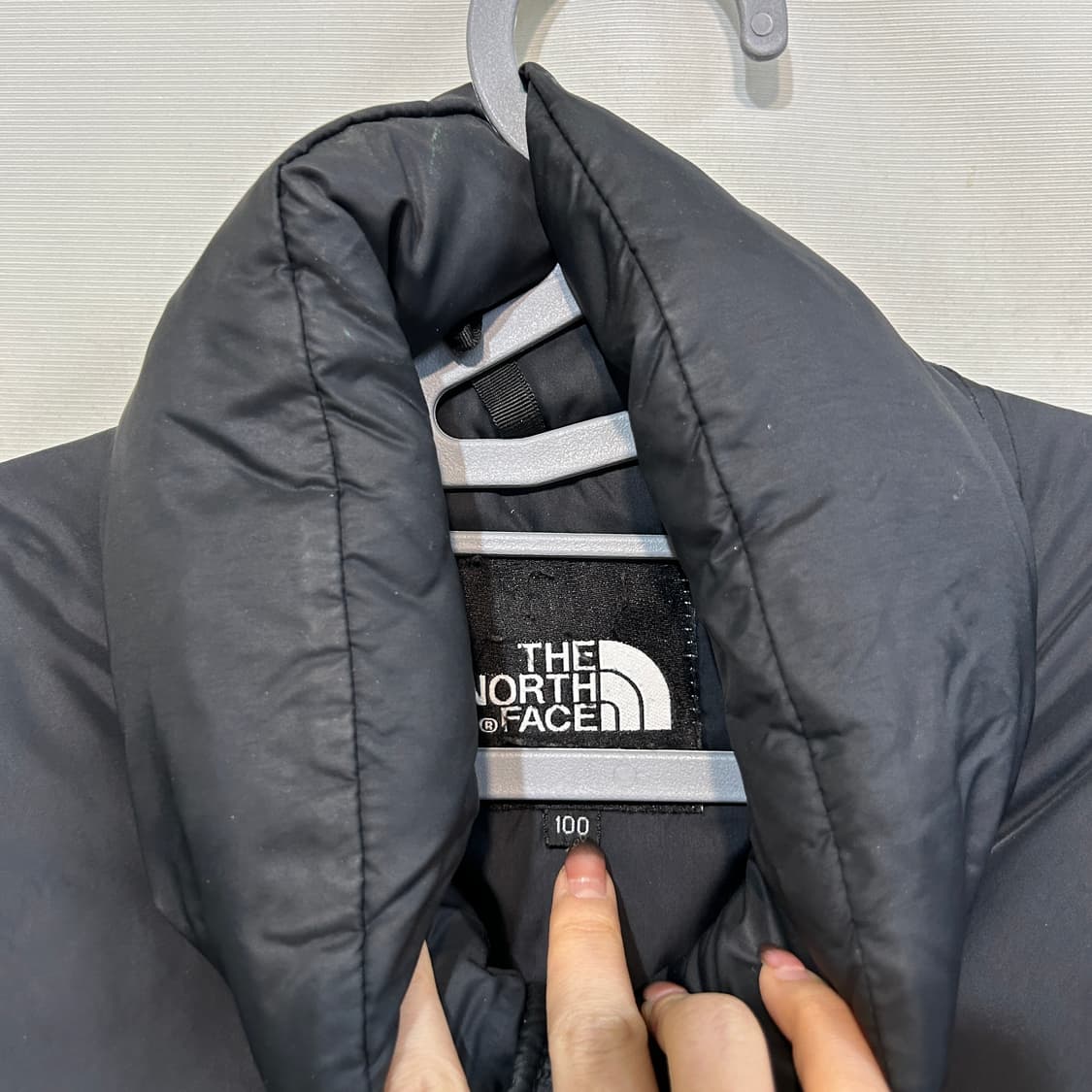 노스페이스 남성 눕시 구스다운 패딩 100  상품이미지2