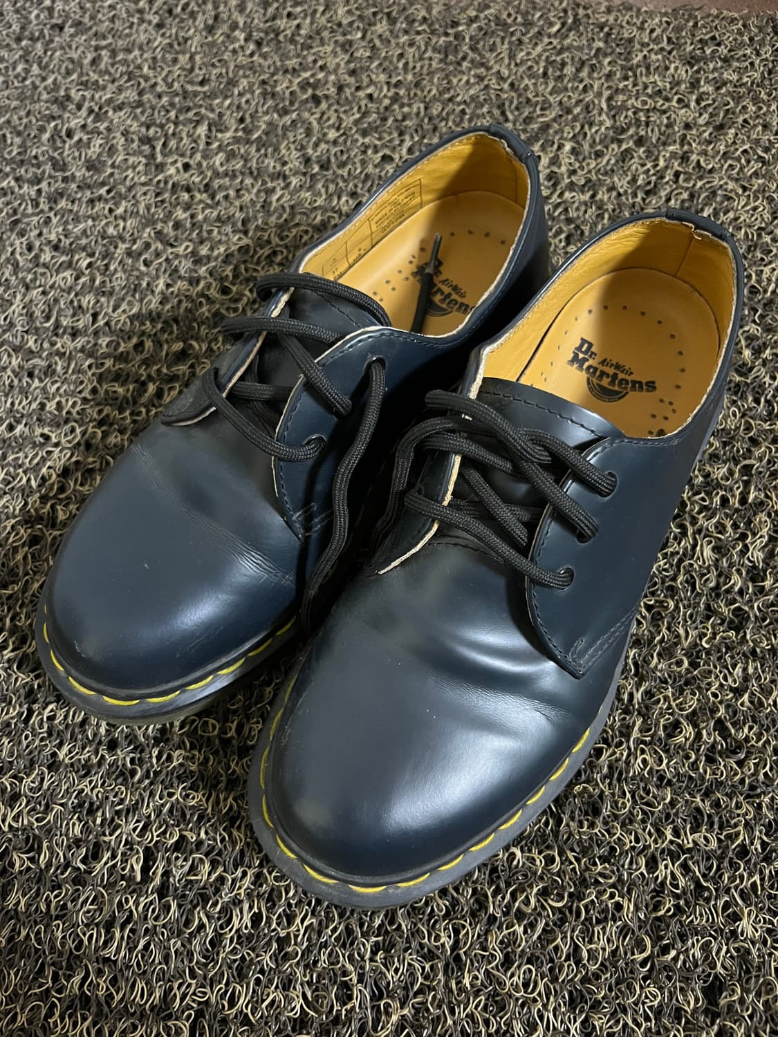 닥터마틴 1461 3홀 네이비 uk4 상품이미지1