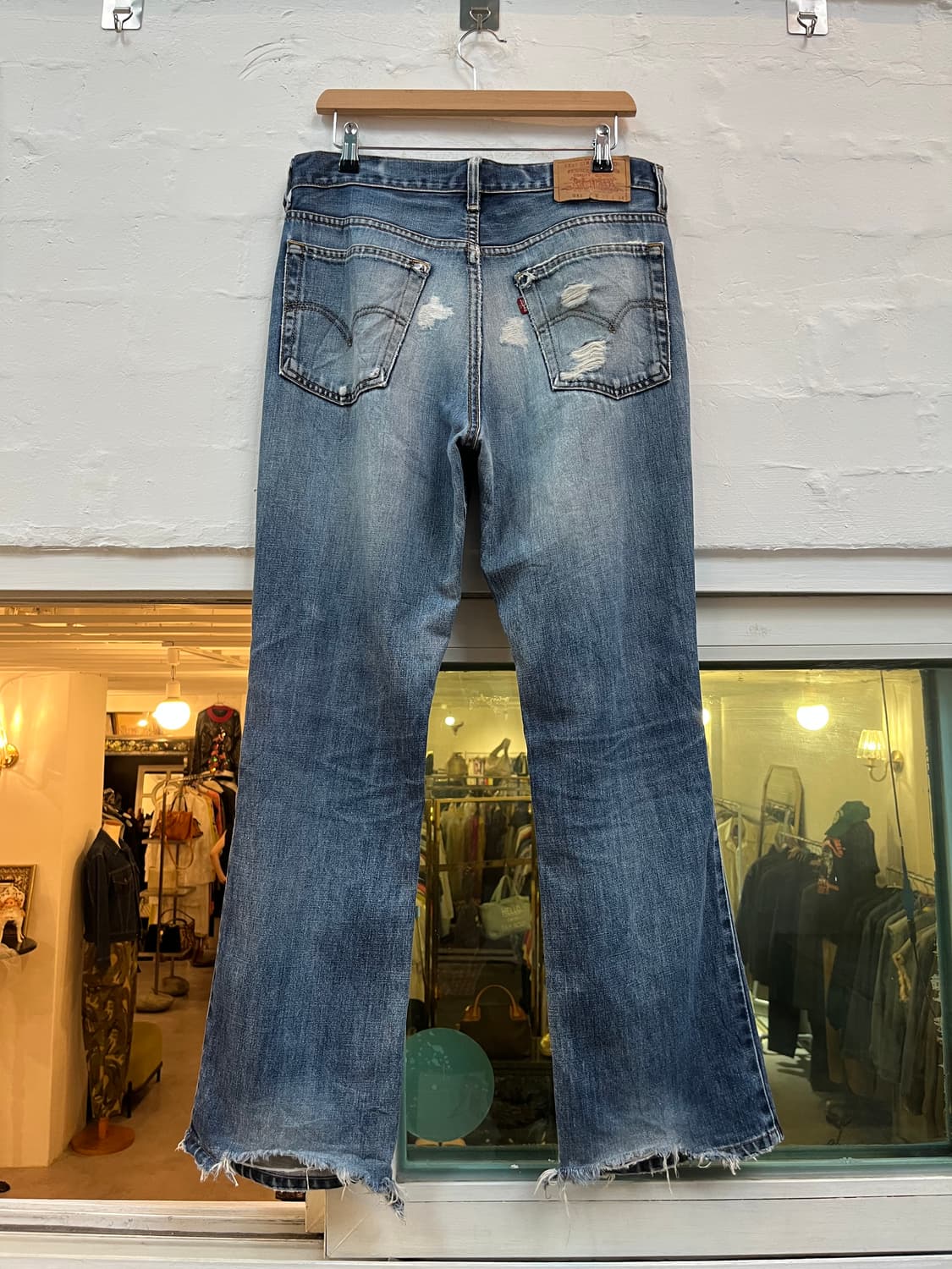 Levis 517 디스트로이드 데님팬츠 33/34 상품이미지6
