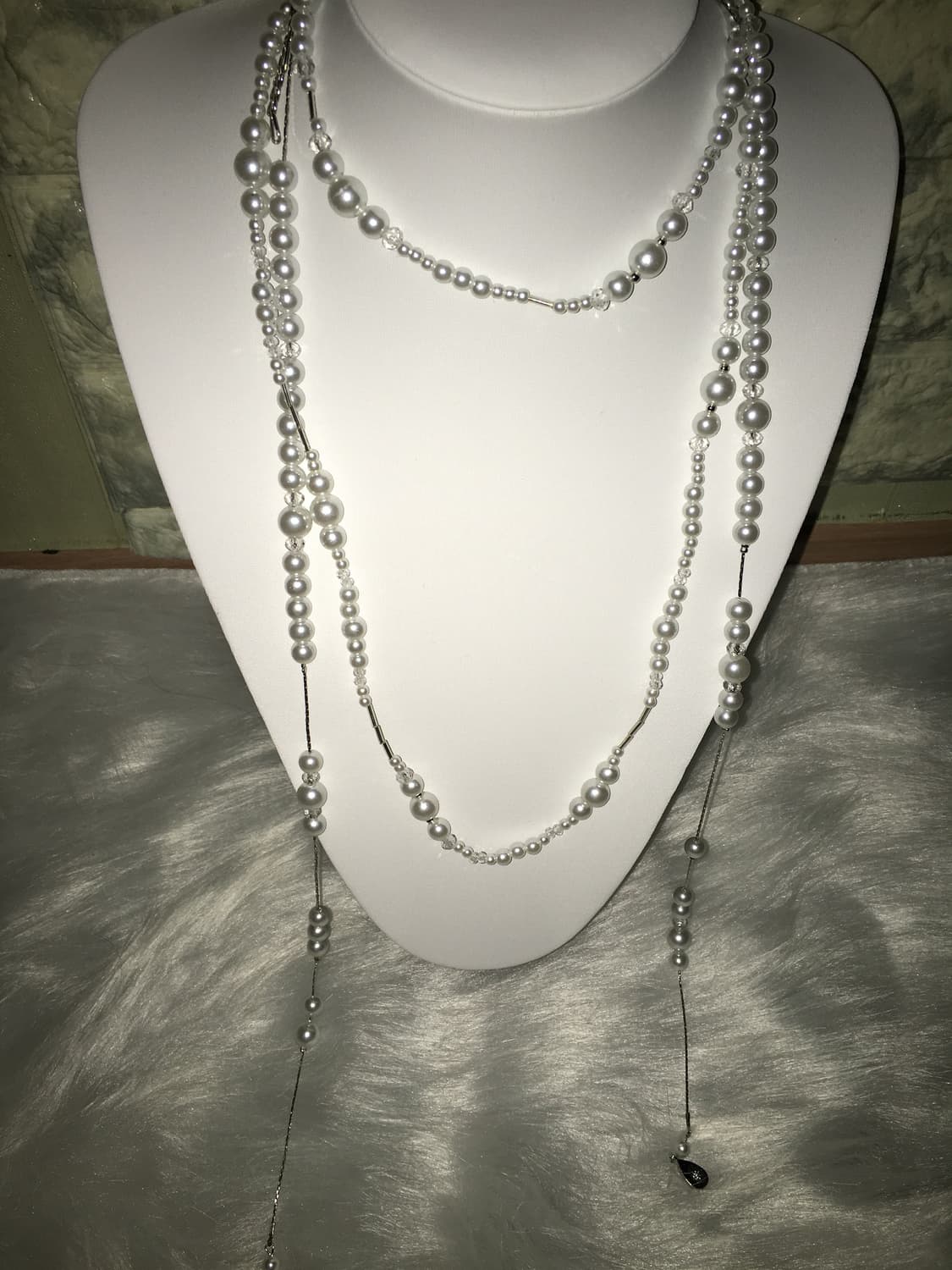 No.46 / 개이뿐 진주 롱목걸이 상품이미지4