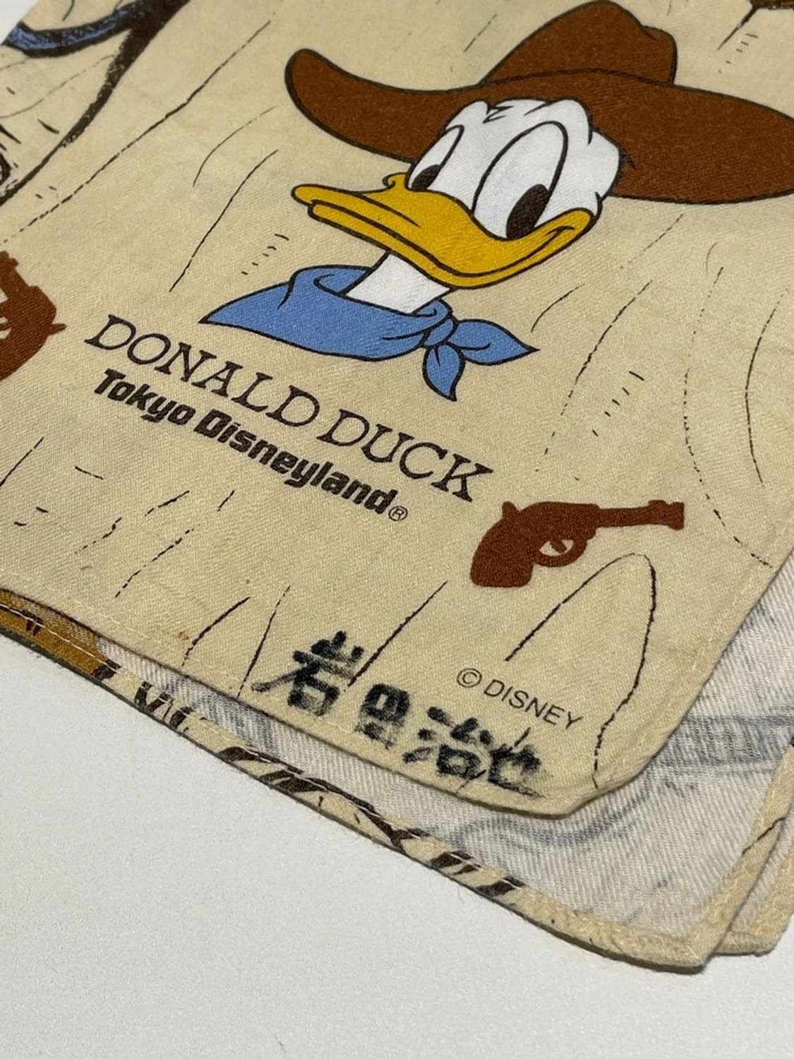 도쿄 디즈니랜드 도날드덕 쁘띠 손수건 A1362    상품이미지4
