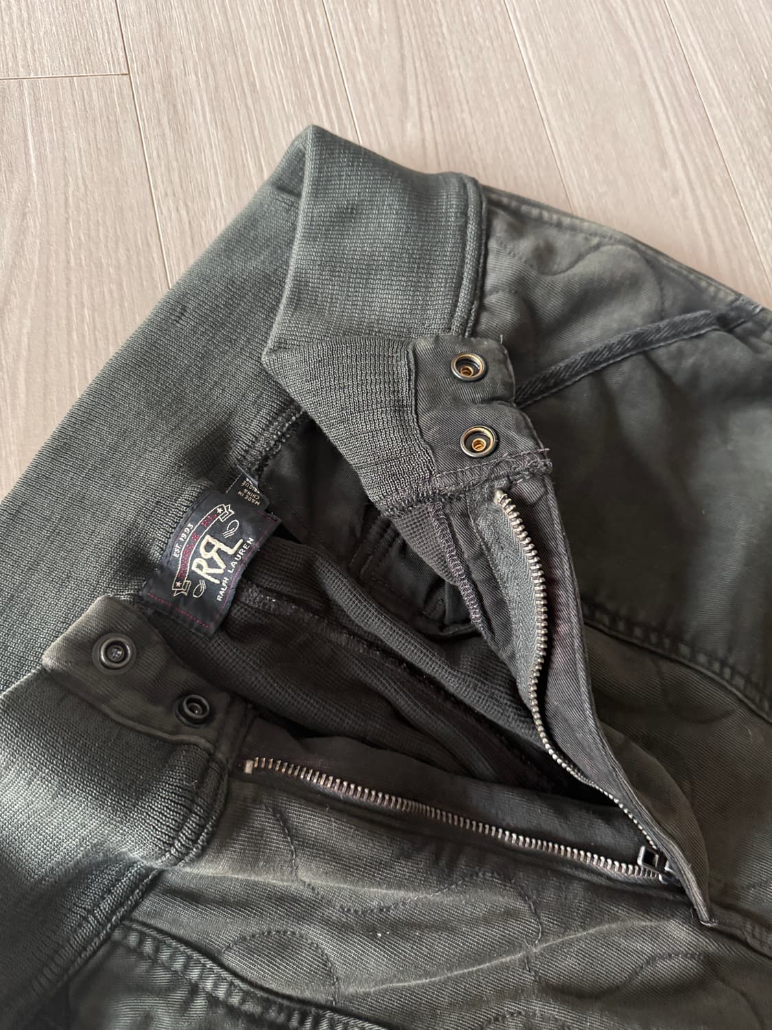 rrl 더블알엘 퀄팅 져지 팬츠 L 상품이미지4