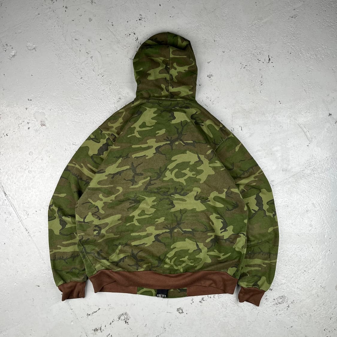 빈티지 Muleskins 카모 후드집업 상품이미지2