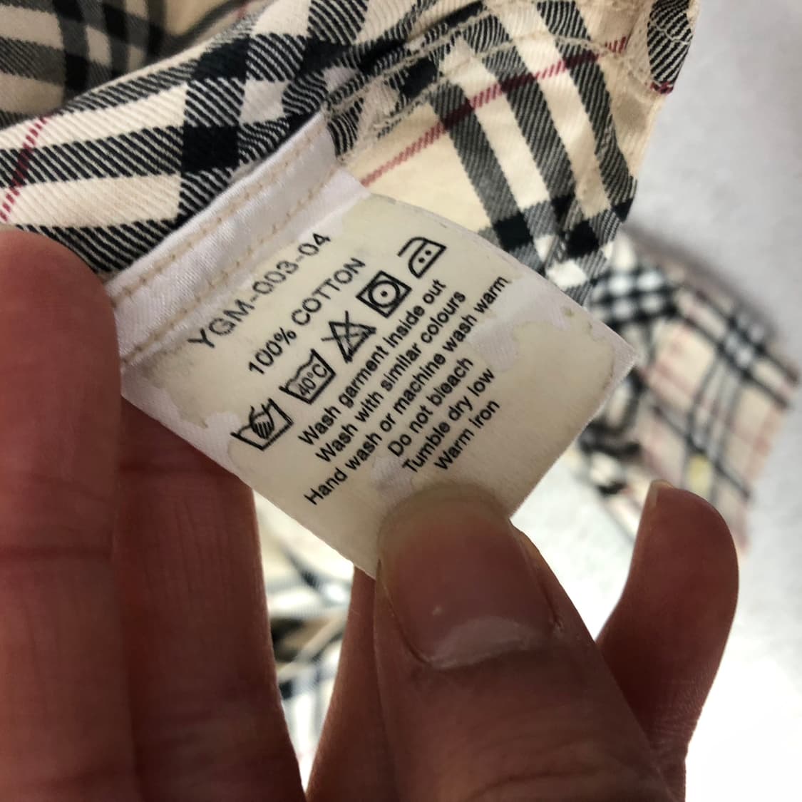 버버리 노바체크 셔츠  상품이미지6