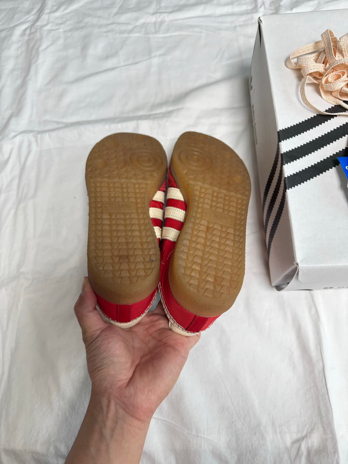 아디다스 삼바 웨일즈보너 컬리지에이트 오렌지 260 상품이미지3