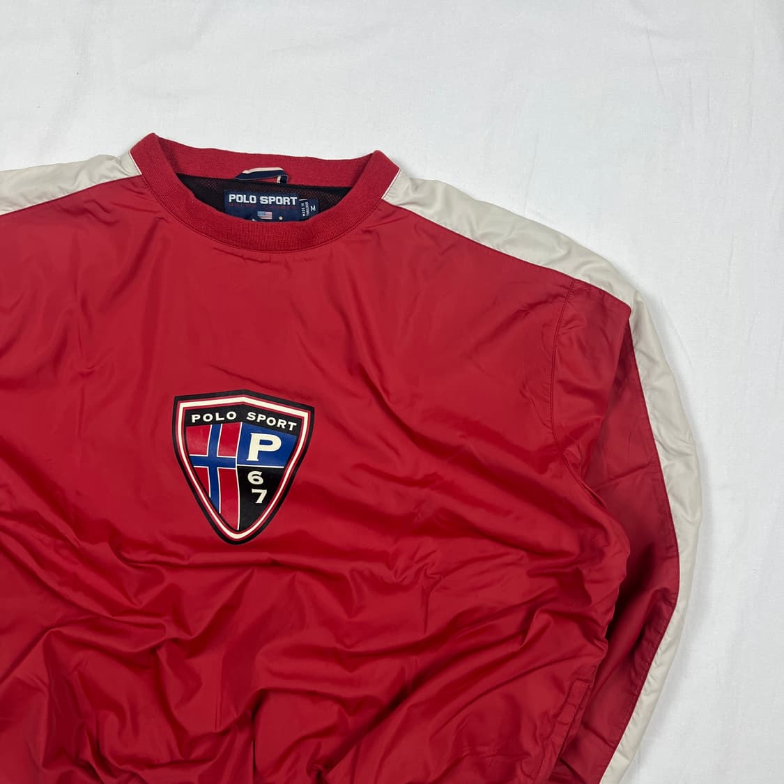 90‘s 폴로스포츠 polo sport 빅 쉴드 웜업 맨투맨 상품이미지3