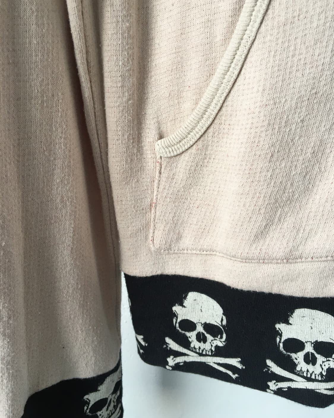 Skull trimming hood zip up 상품이미지5