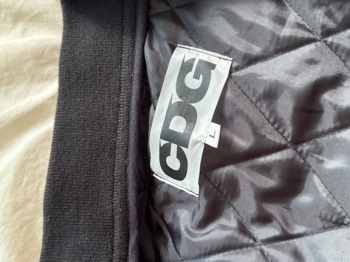 꼼데가르송 퀼팅 스태프 자켓 L 상품이미지3