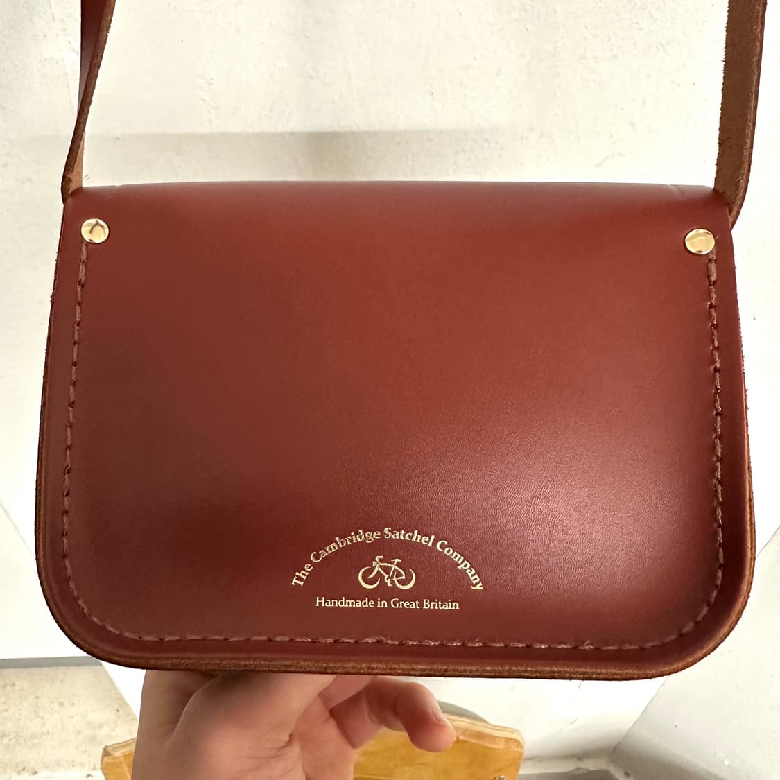 캠브리지사첼 레오파드&버건디 타이니 사첼백 상품이미지6