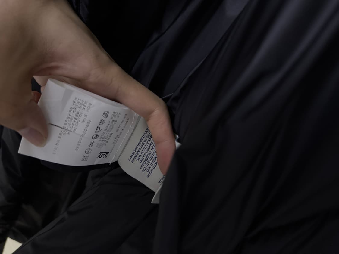 몽클레어 릭오웬스 포터빌레 롱베스트 3 새상품 상품이미지6