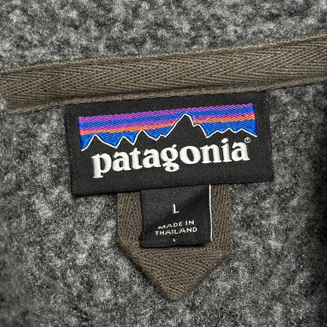 L 파타고니아 그레이 플리스 자켓 상품이미지4
