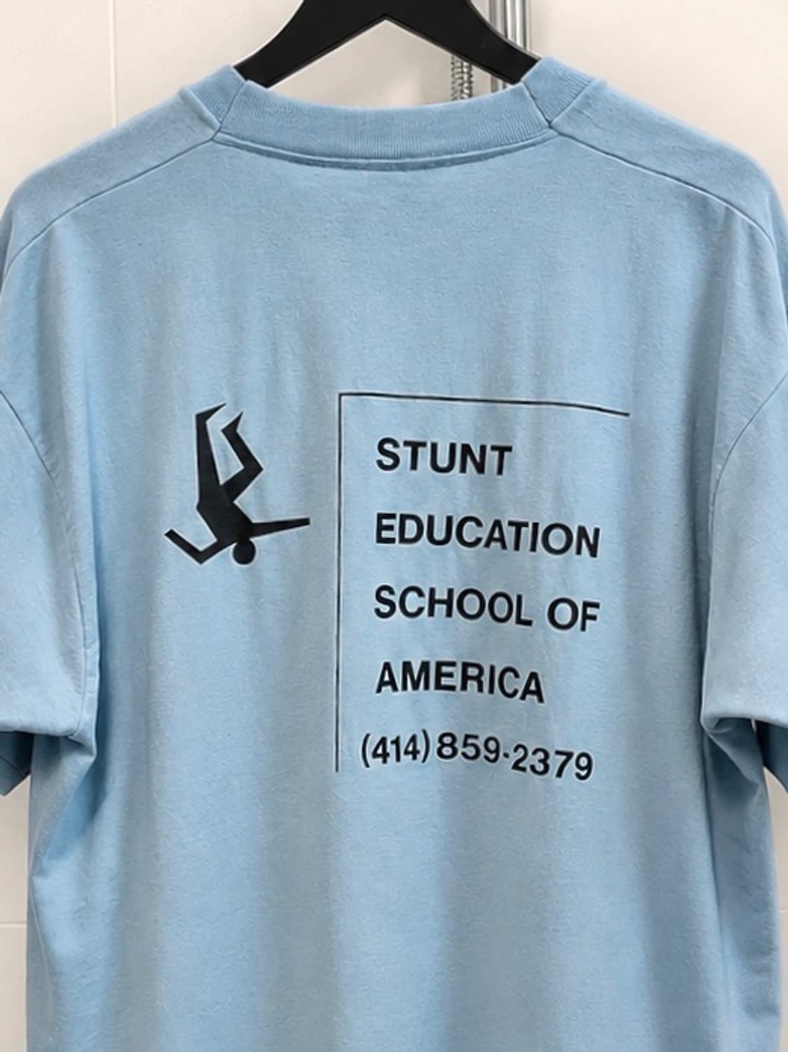 1990s STUNT EDUCATION 빈티지 USA 싱글스티치 티셔츠 상품이미지1