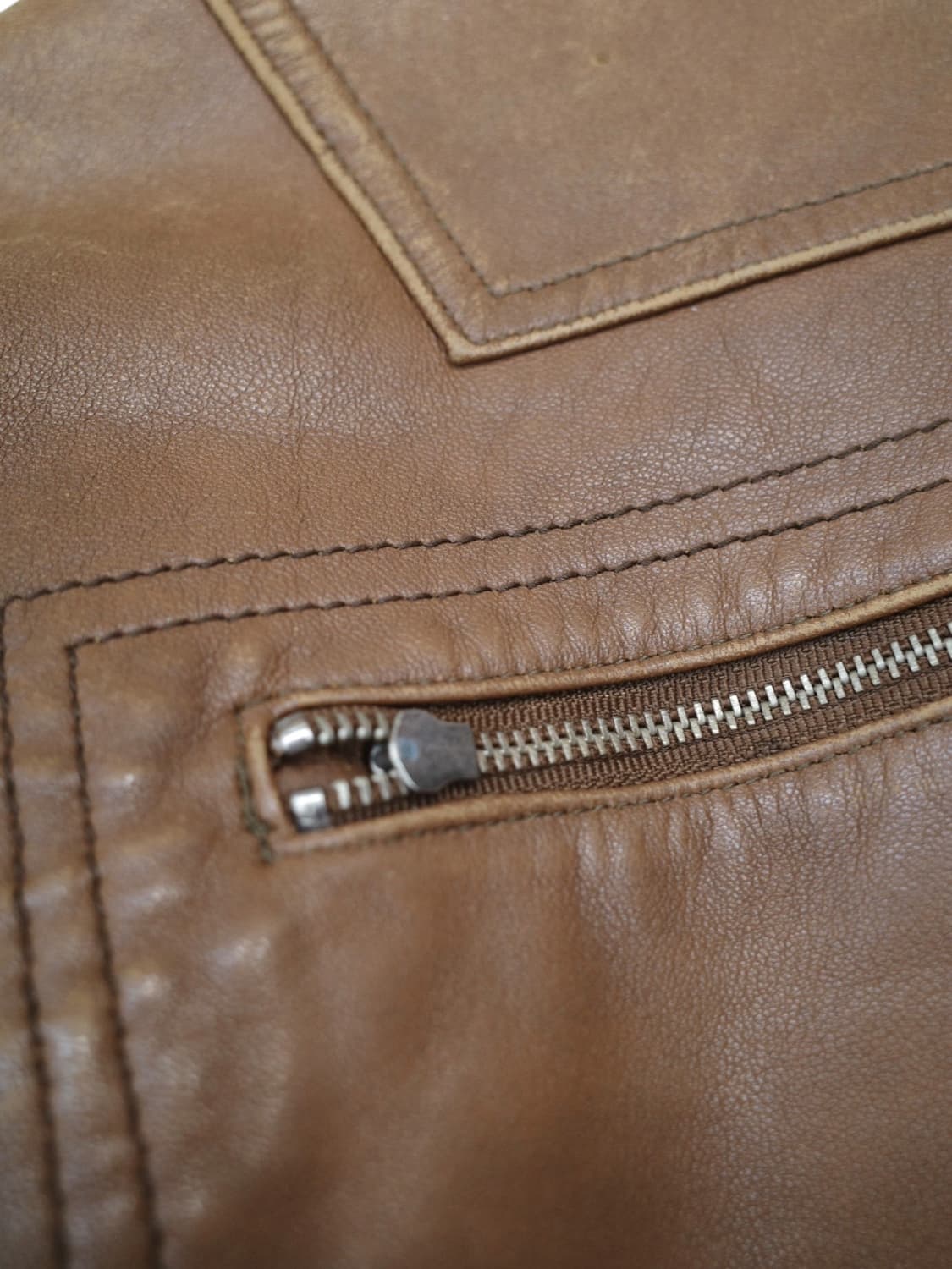 90‘s 마리떼 프랑소와 저버 레더 봄버 상품이미지7