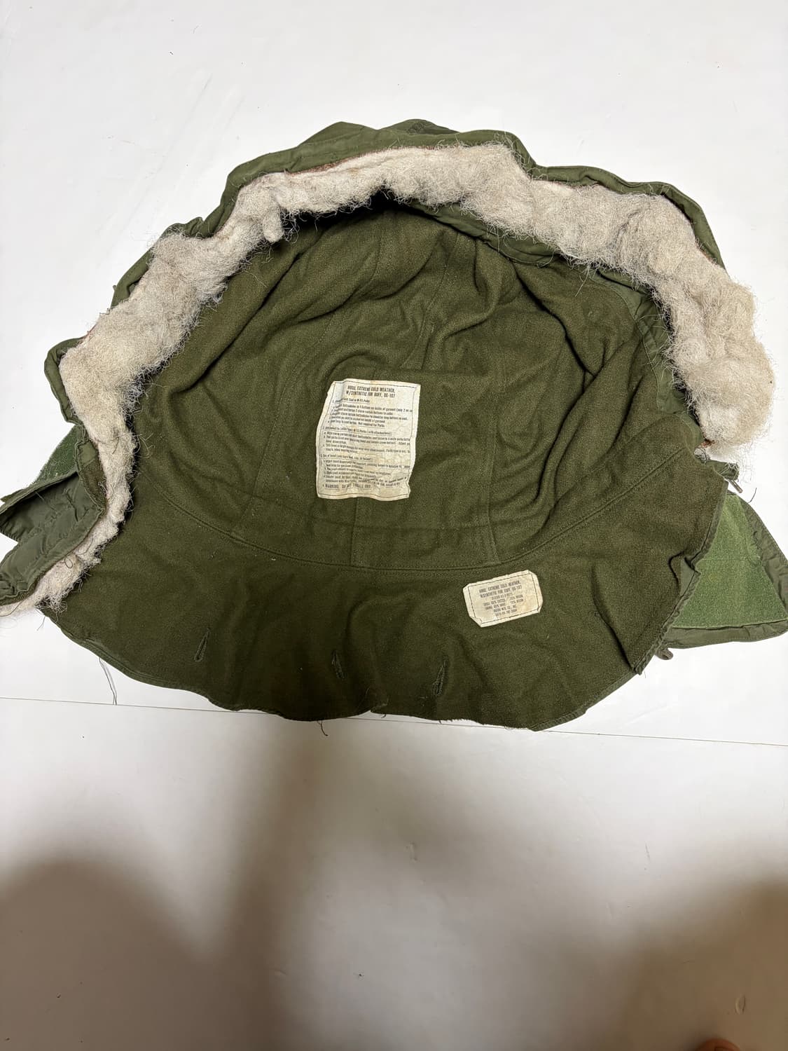 [M]OG M65 gen3 피쉬테일 황동지퍼 라이너 모자 풀 구성 상품이미지8