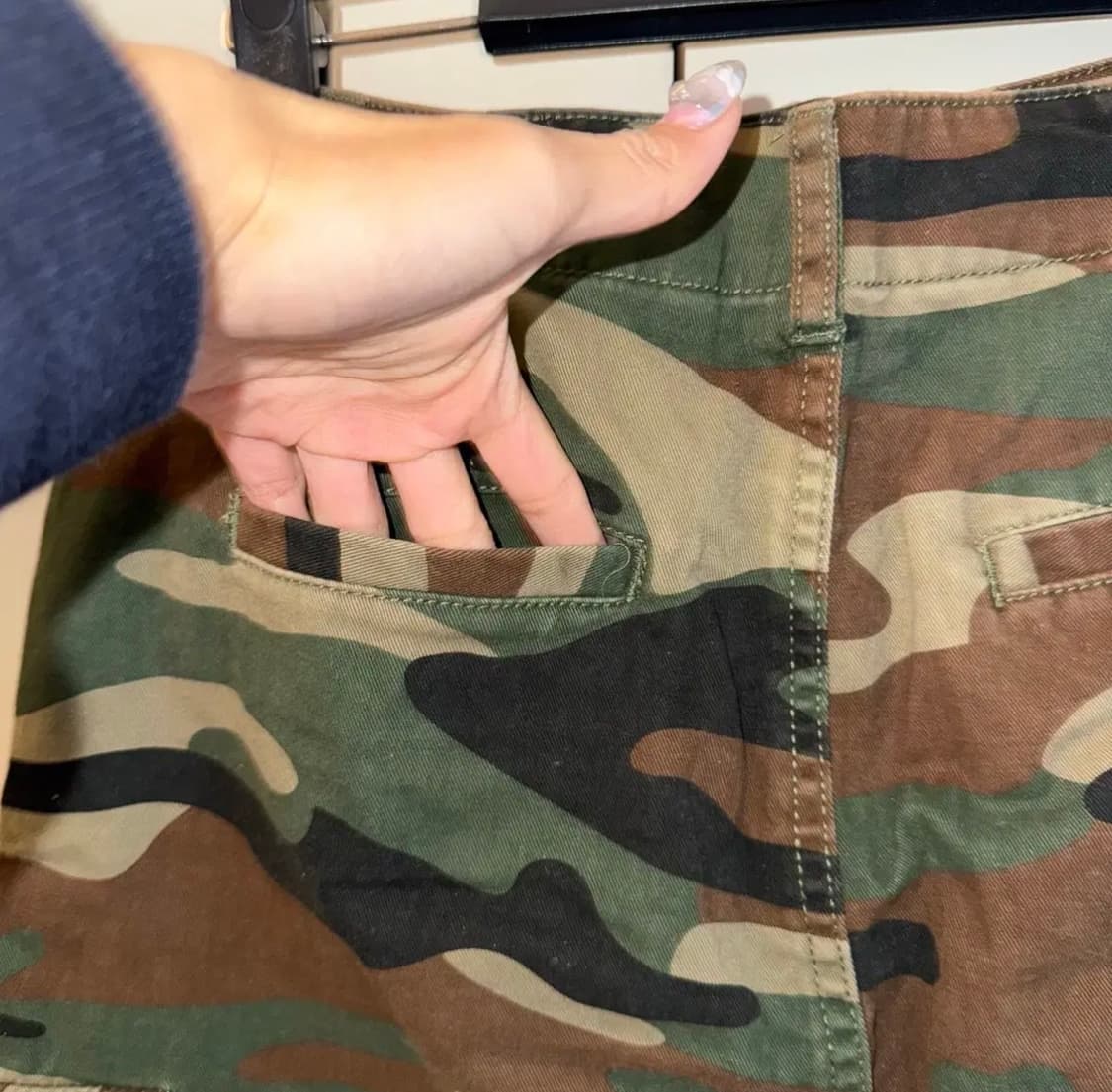 빈티지 카고 미니 스커트 카모플라쥬 상품이미지4