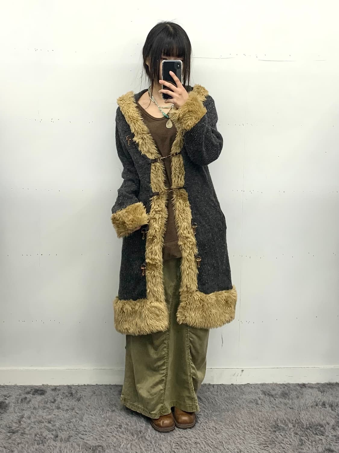 Keiko kishi 글리터 사선 슬리브 상품이미지2