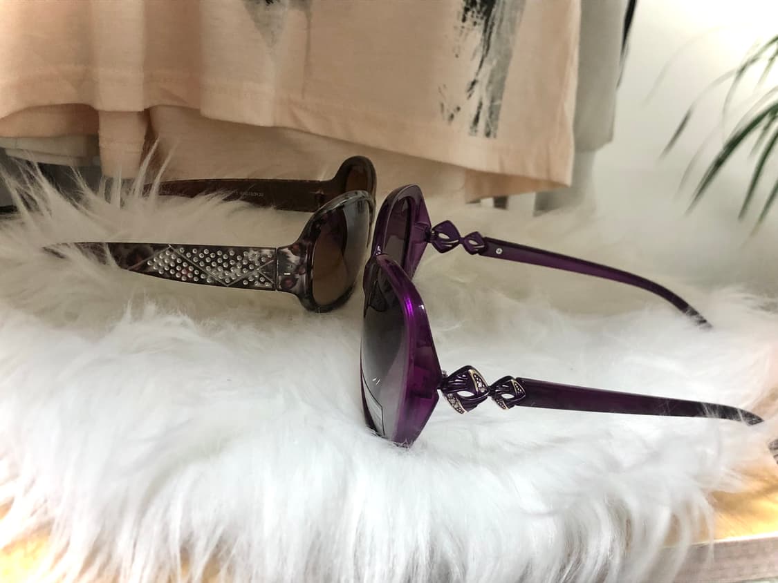 vintage sunglasses 빈티지 호피 선글라스 갸루 상품이미지3