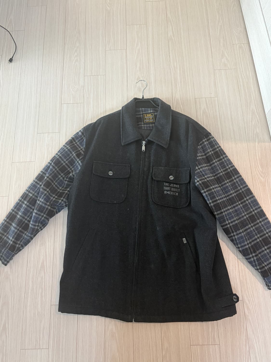 lee 리 체크 자켓 상품이미지1