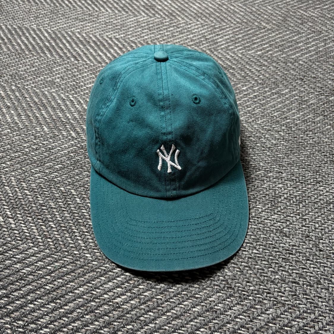 47브랜드 MLB 뉴욕 양키스 그린 볼캡 상품이미지1