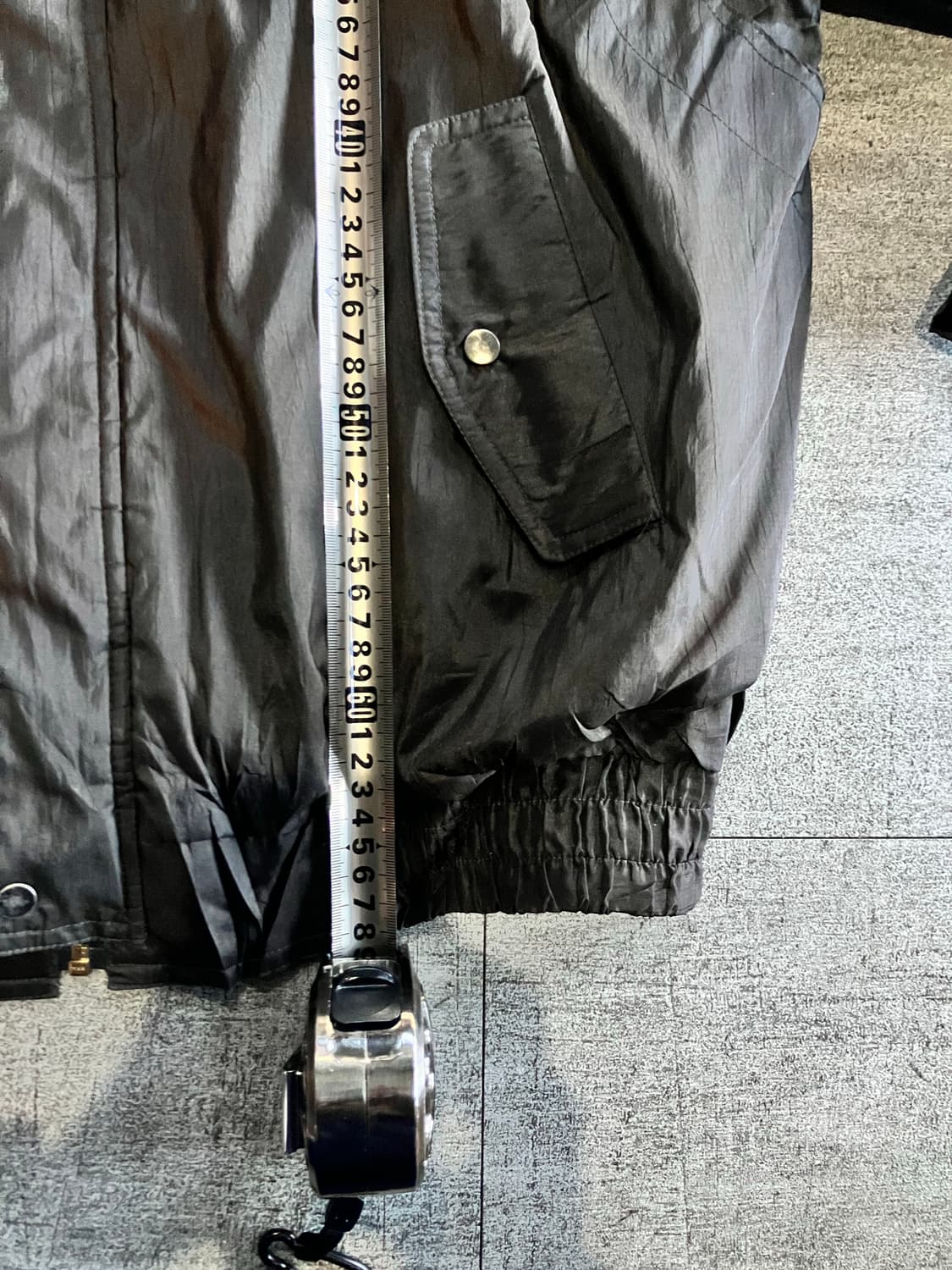 일본빈티지 올드스쿨아메카지 스트릿 혁오풍 아방핏블루종 봄버자켓 상품이미지4