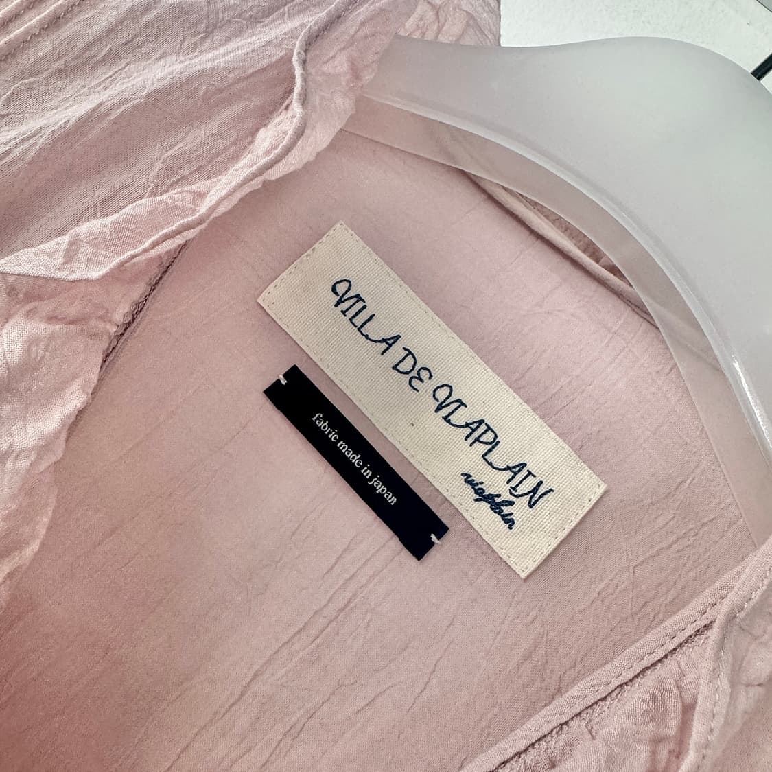 비아플레인 VILLA DE VIAPLAIN 프릴 블라우스 상품이미지4