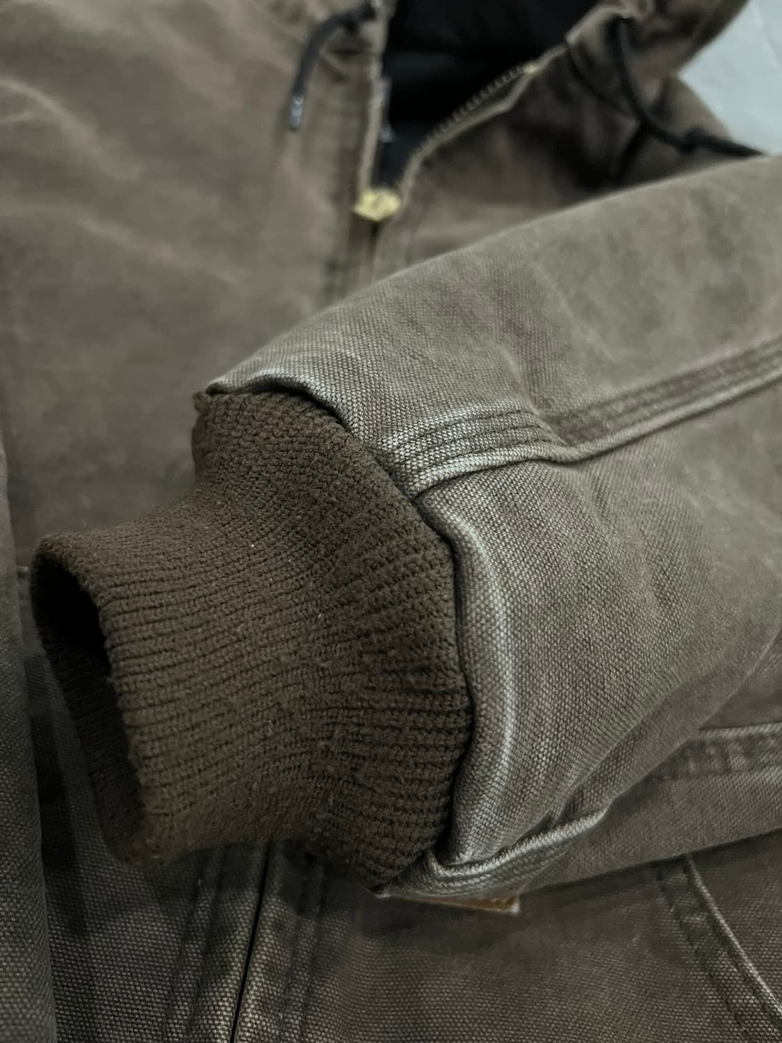 (M) 칼하트 덕 액티브 후드자켓 J130 CHT 체스트넛 상품이미지10