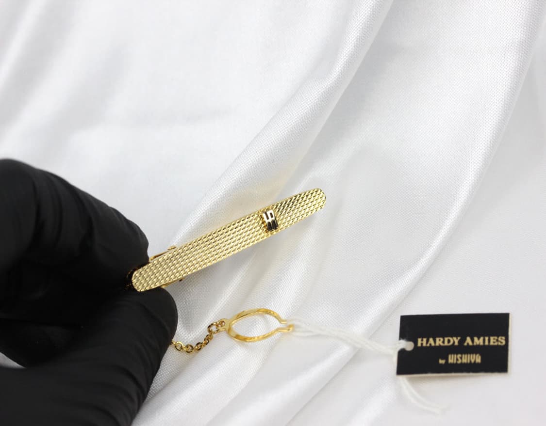 하디에이미 런던 미사용 S등급 5cm 남자 명품 넥타이핀 상품이미지5