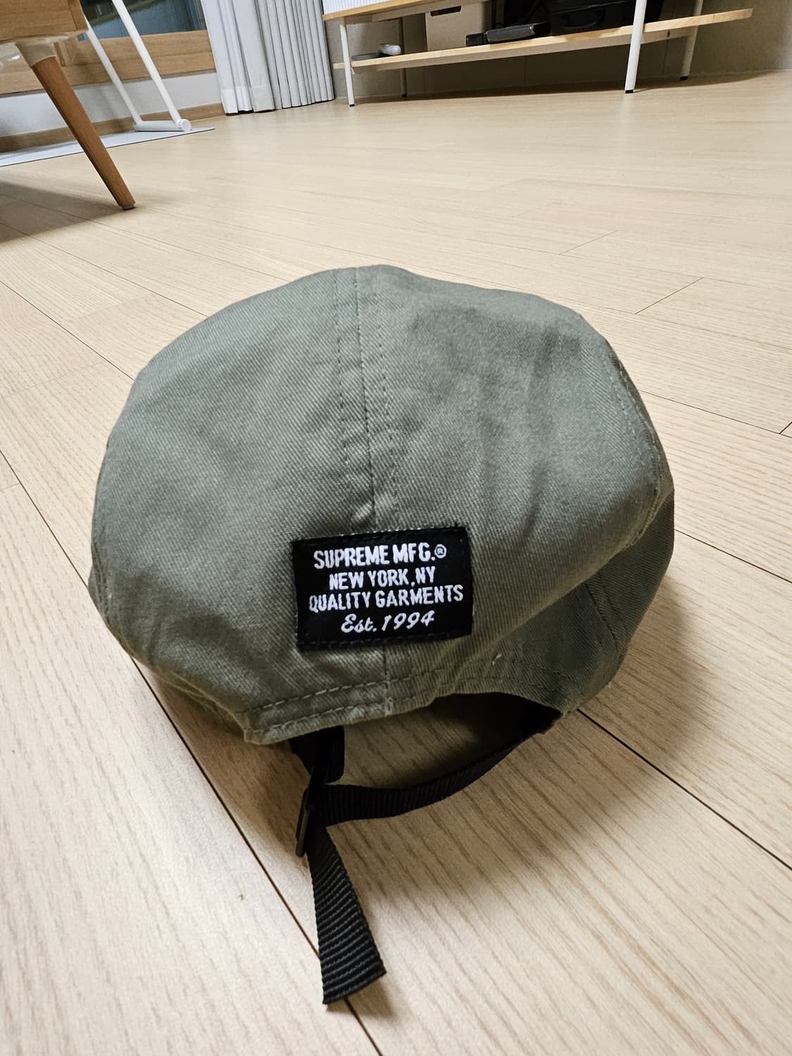 슈프림 박스로고 캠프캡 올리브 상품이미지3