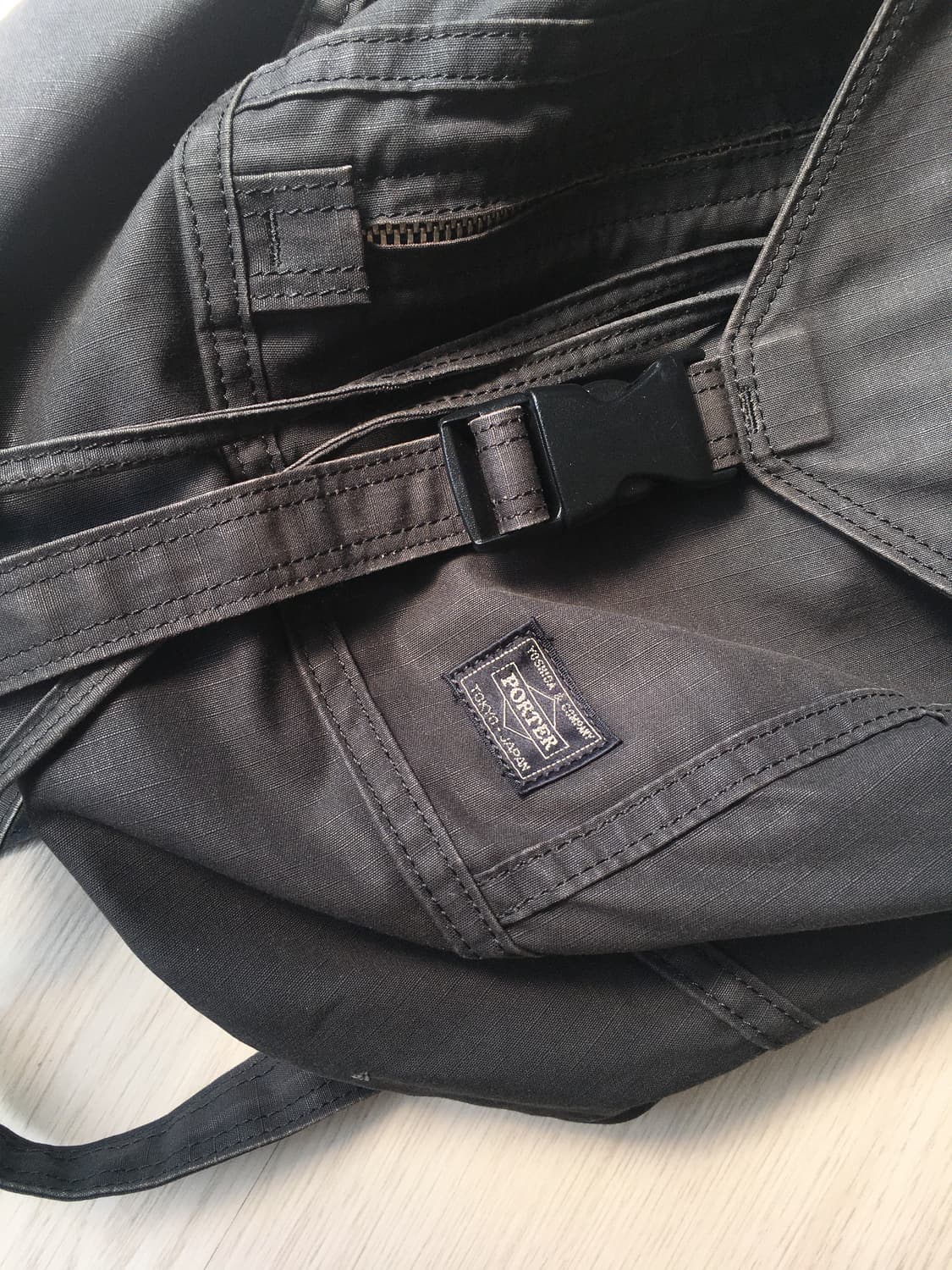 요시다포터 캔버스원단 럭색 백팩 상품이미지4