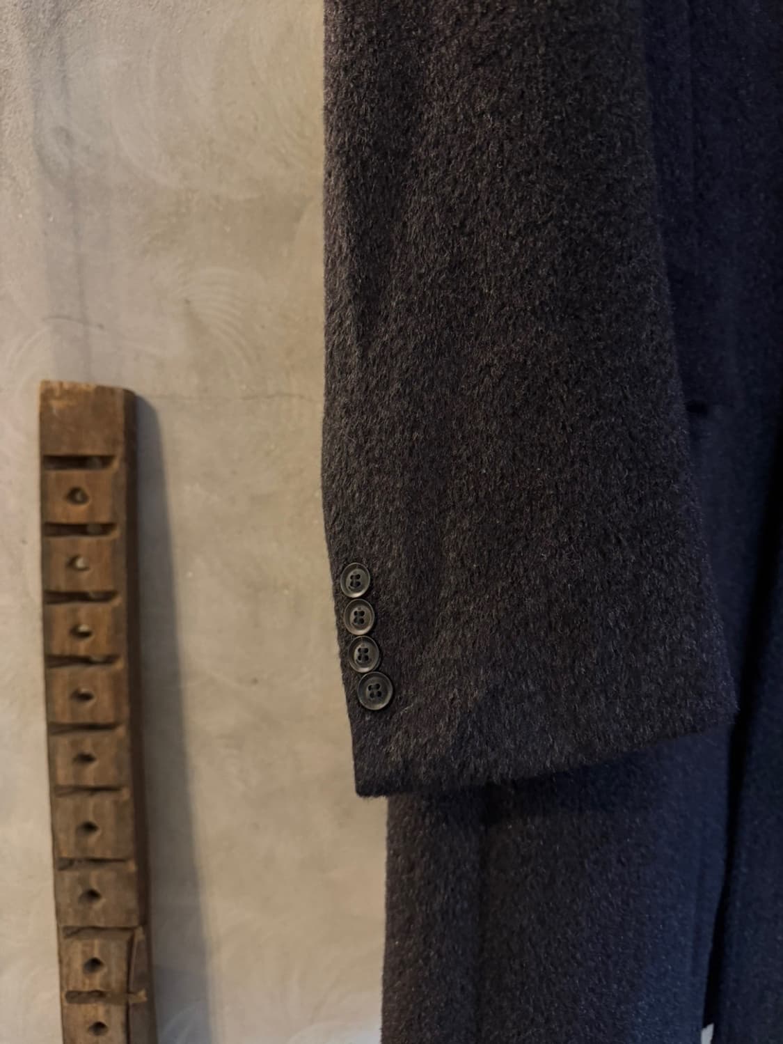 알베로 알파카 체스터필드 코트 100 상품이미지3