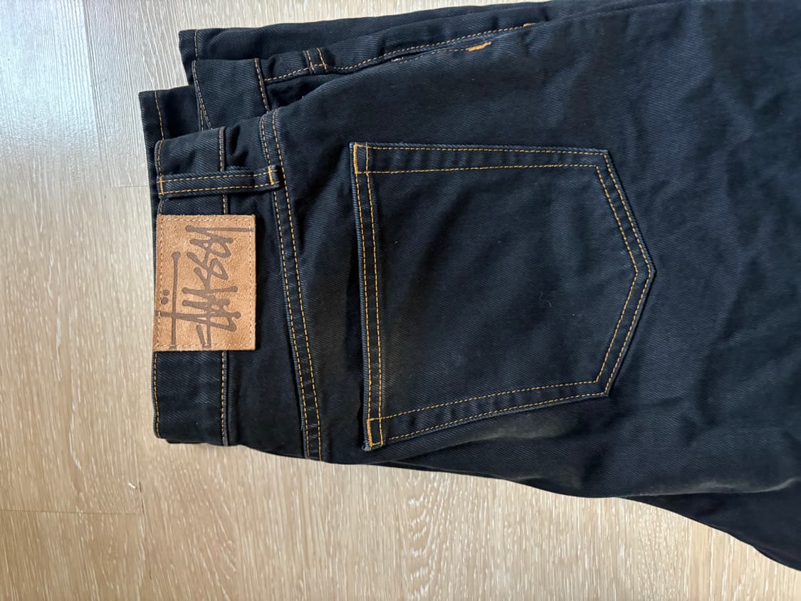 Stussy Denim Big OL' Jean Washed Black 상품이미지1