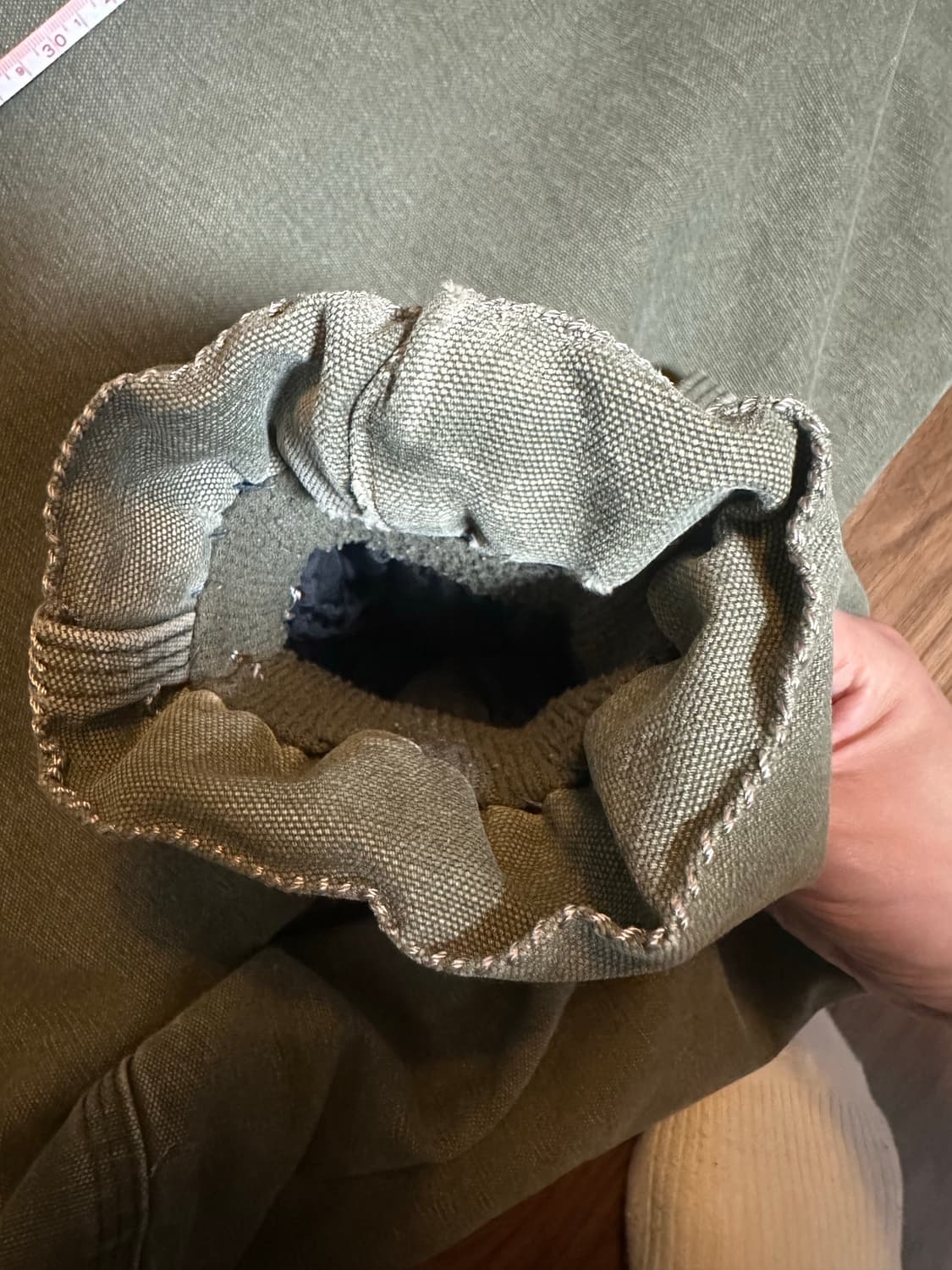 빈티지 칼하트 J130 모스그린 덕 액티브 후드집업 자켓 라지 상품이미지5