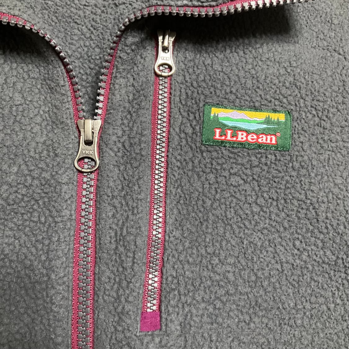 엘엘빈 하프집업 플리스 풀오버 XL 상품이미지5