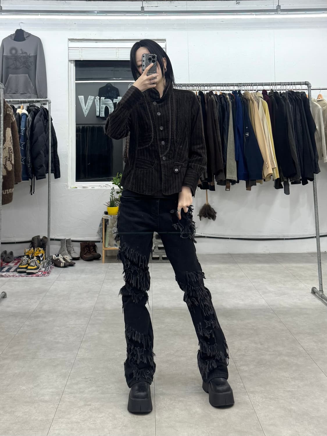 Vill d'azur 코듀로이 자켓 상품이미지1