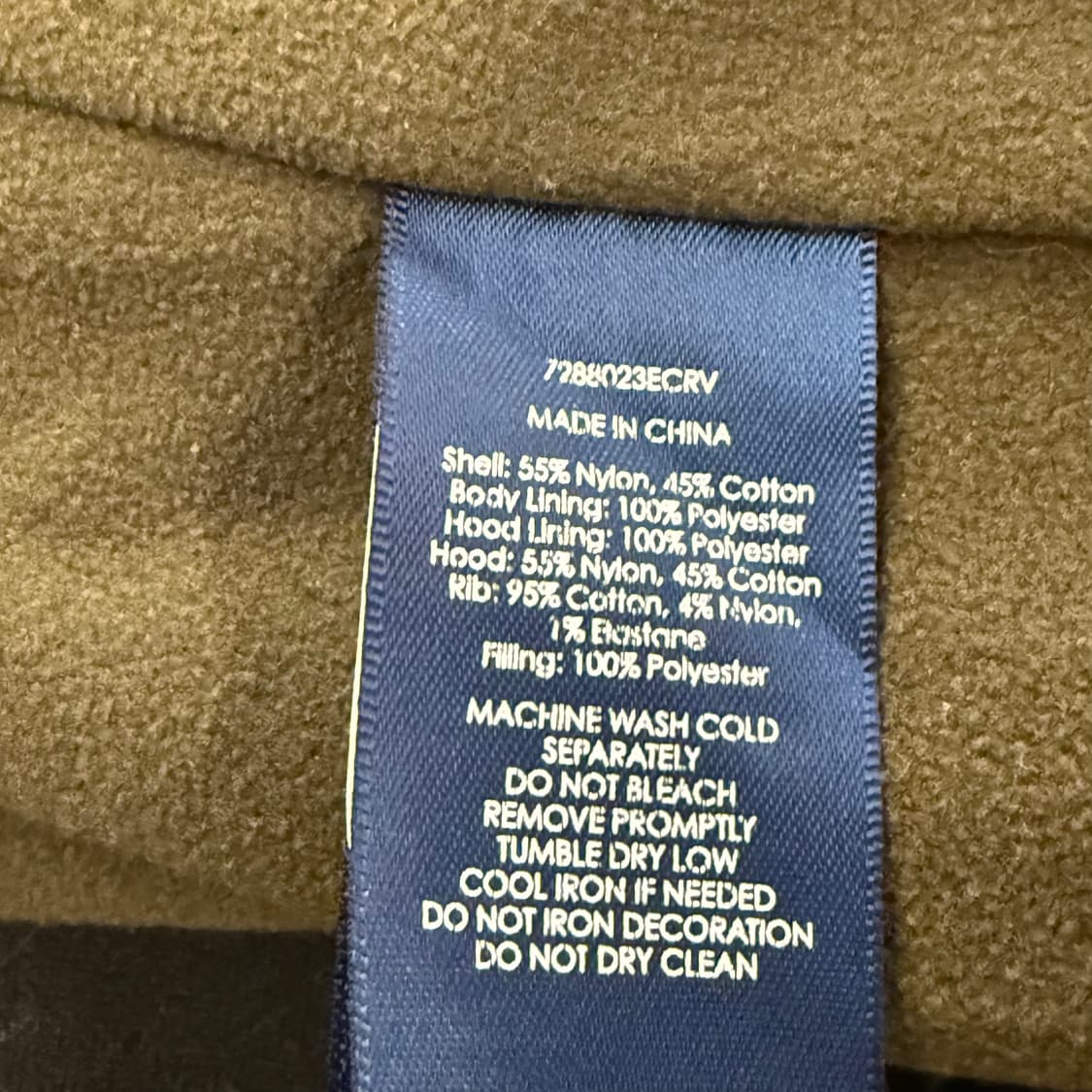 [정품/XS] 폴로 랄프로렌 마운틴 베스트 카키 오렌지 b18 상품이미지6