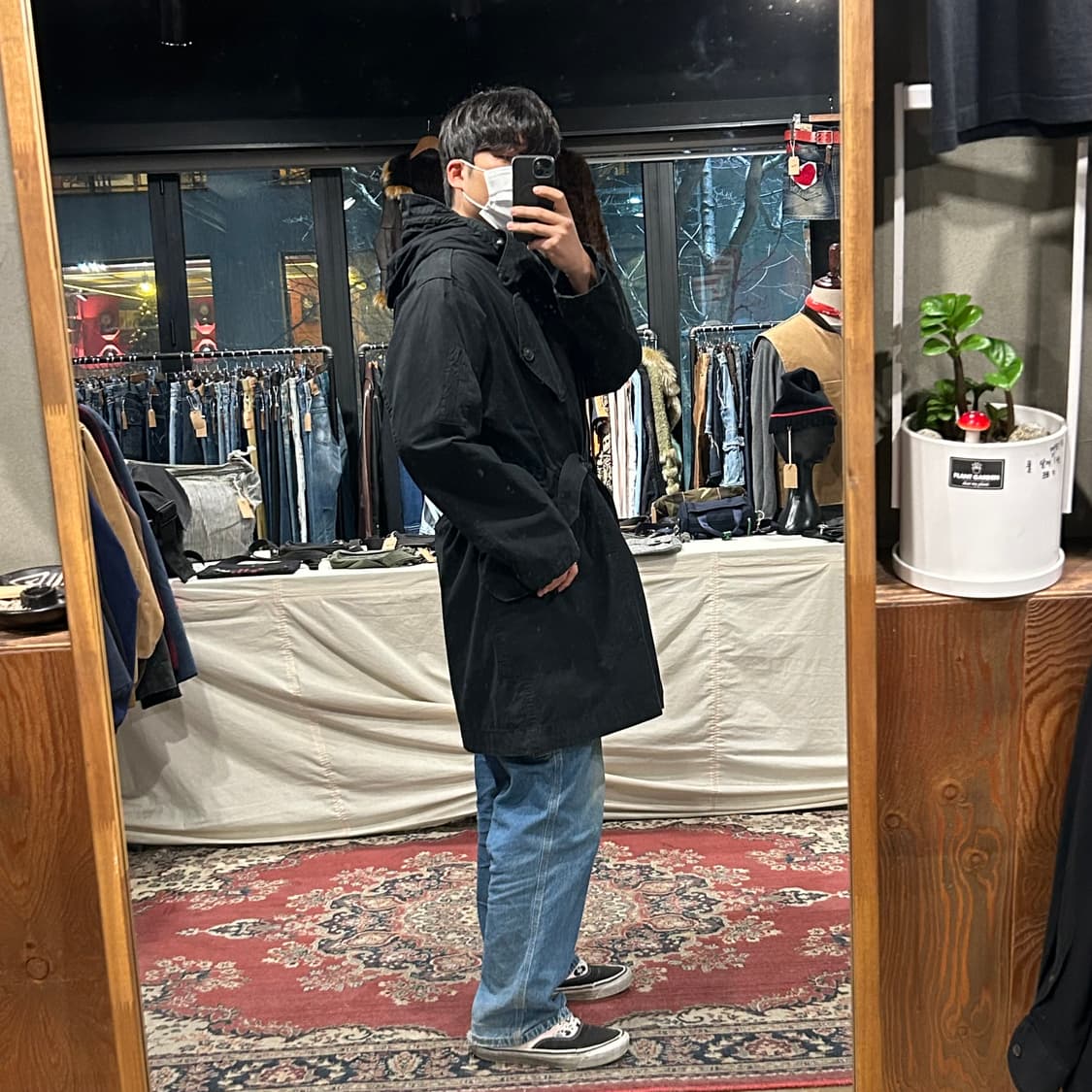 XL) 폴로 랄프로렌 M-47 장진호 파카 블랙 상품이미지10