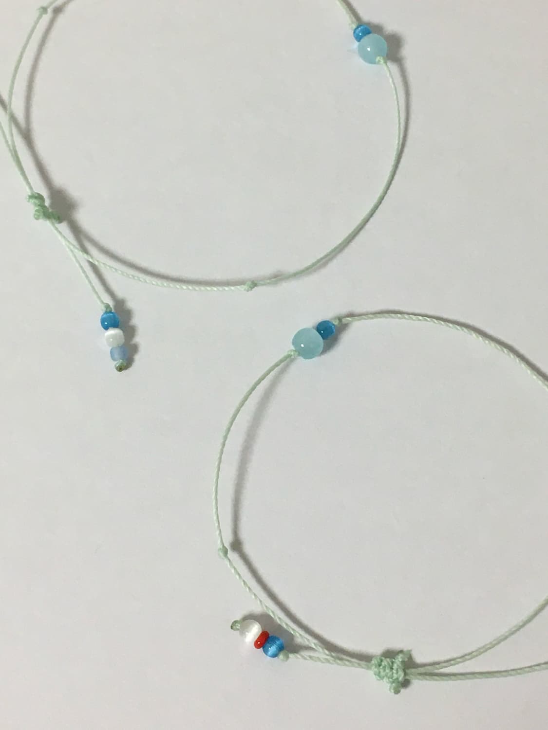 핸드메이드 실팔찌 상품이미지4