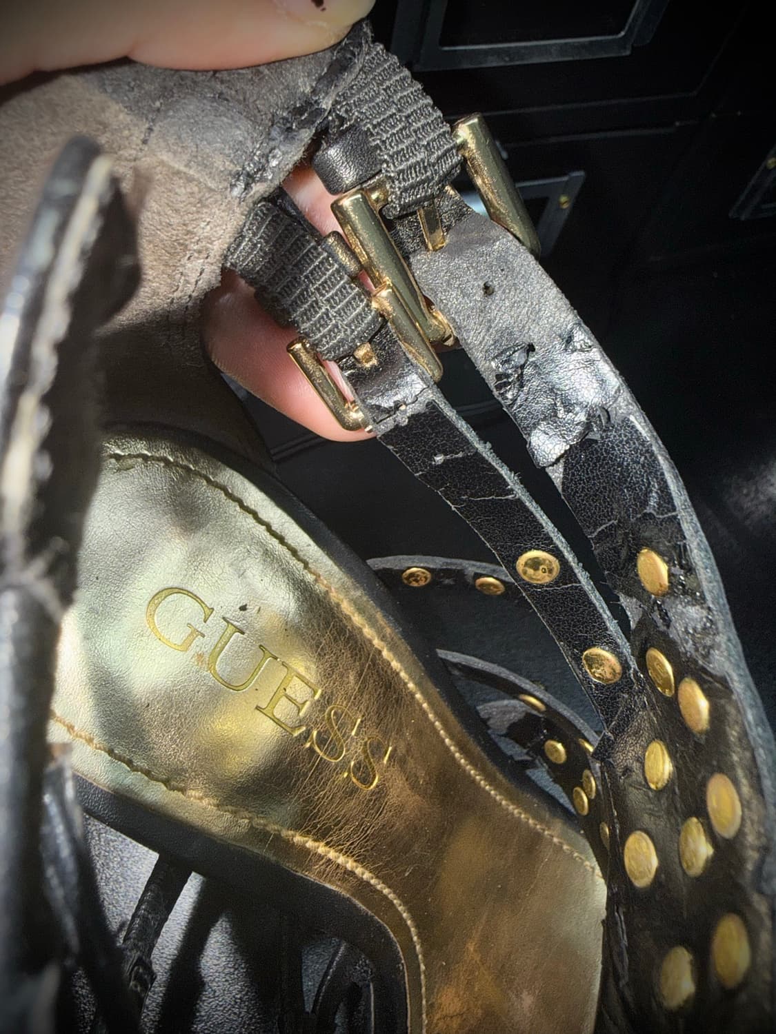 GUESS stud detailed high heels 상품이미지5
