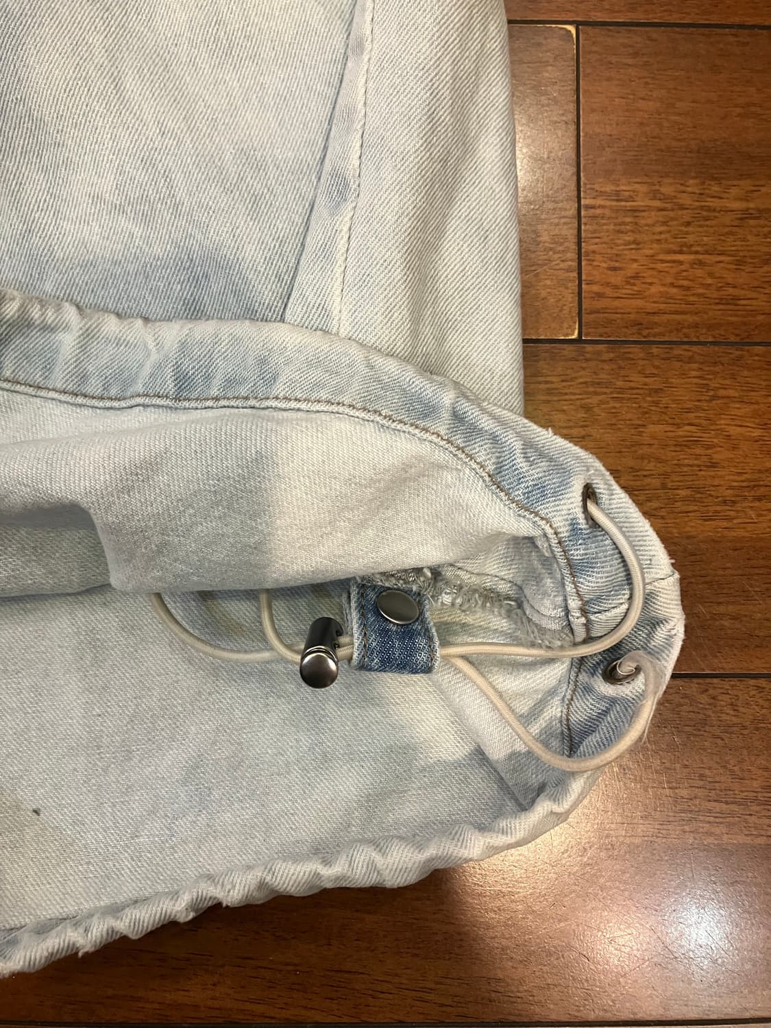 준지 투웨이 멀티카고 데님팬츠 40size 상품이미지8
