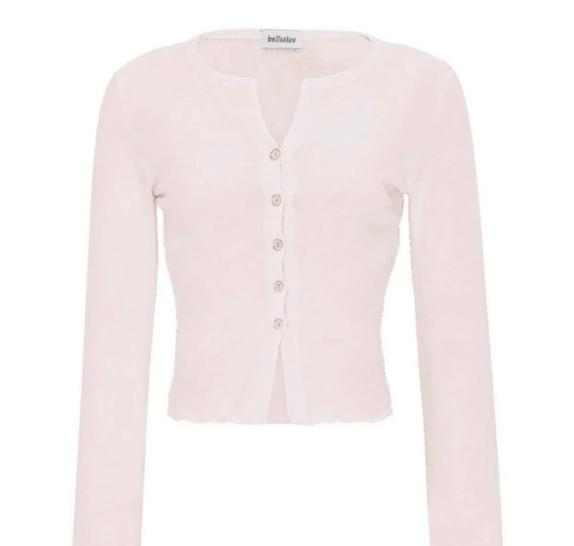 벨리아르 마시멜로 가디건 핑크 롱버전 상품이미지1