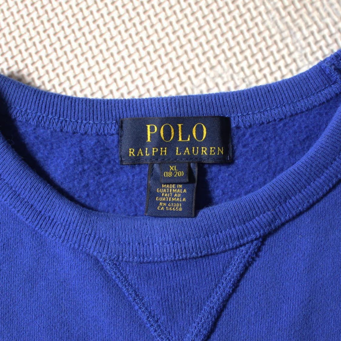 Polo 폴로 랄프로렌 빅로고 기모 맨투맨 상품이미지4