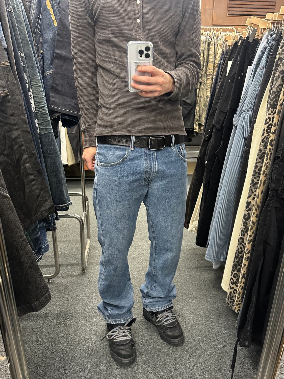 32) 리바이스 517 부츠컷 데님팬츠 연청 상품이미지2