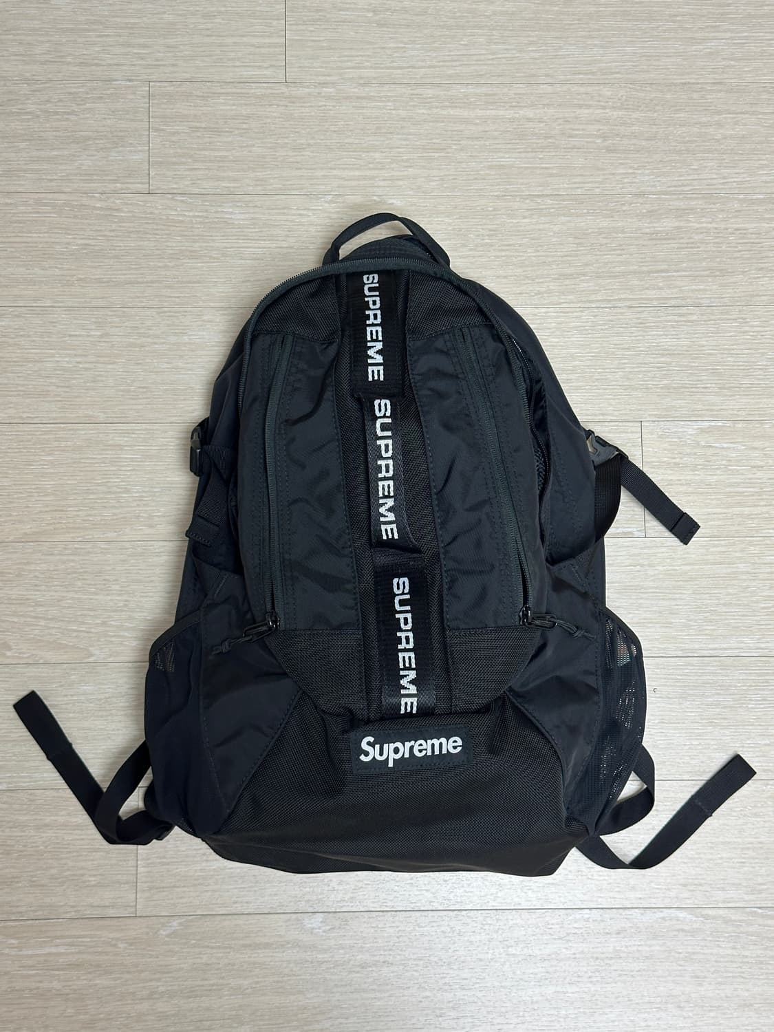 슈프림 백팩 블랙(22FW) 상품이미지2