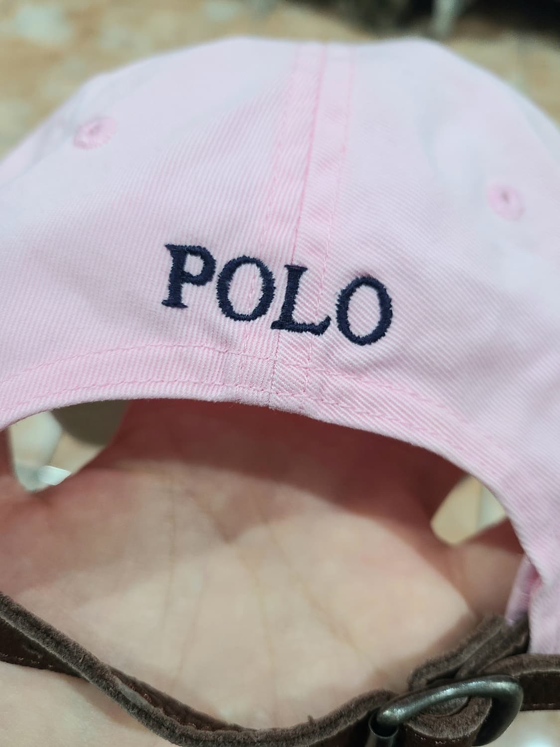 폴로랄프로렌 볼캡 (연한핑크) 상품이미지5