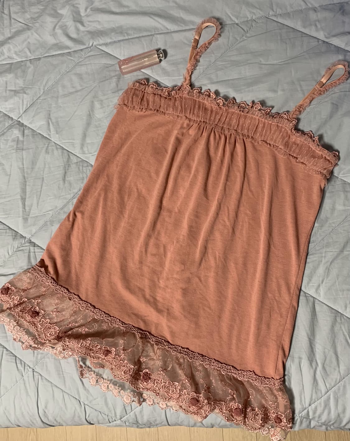 엑시즈팜 핑크 슬리브리스 나시 axes femme 상품이미지1