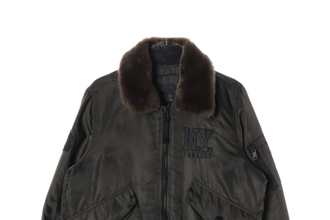 MLB 뉴욕양키즈 MA1 자켓 S 상품이미지4