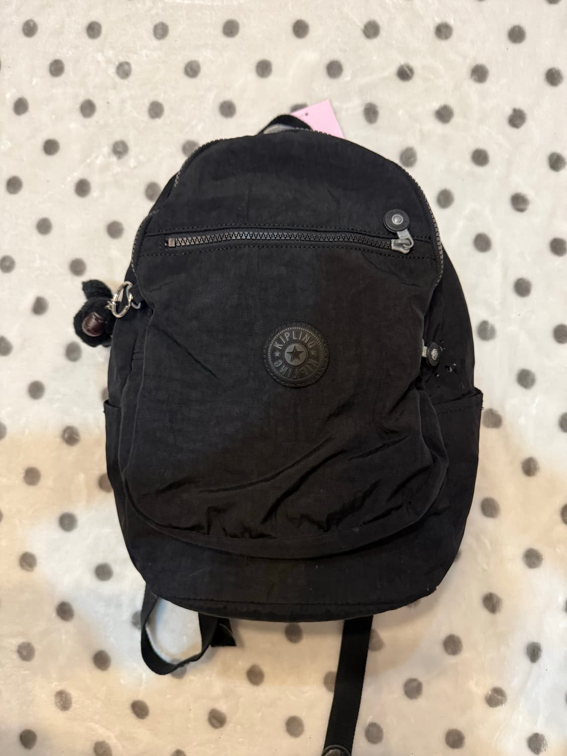 키플링 블랙 백팩 상품이미지2
