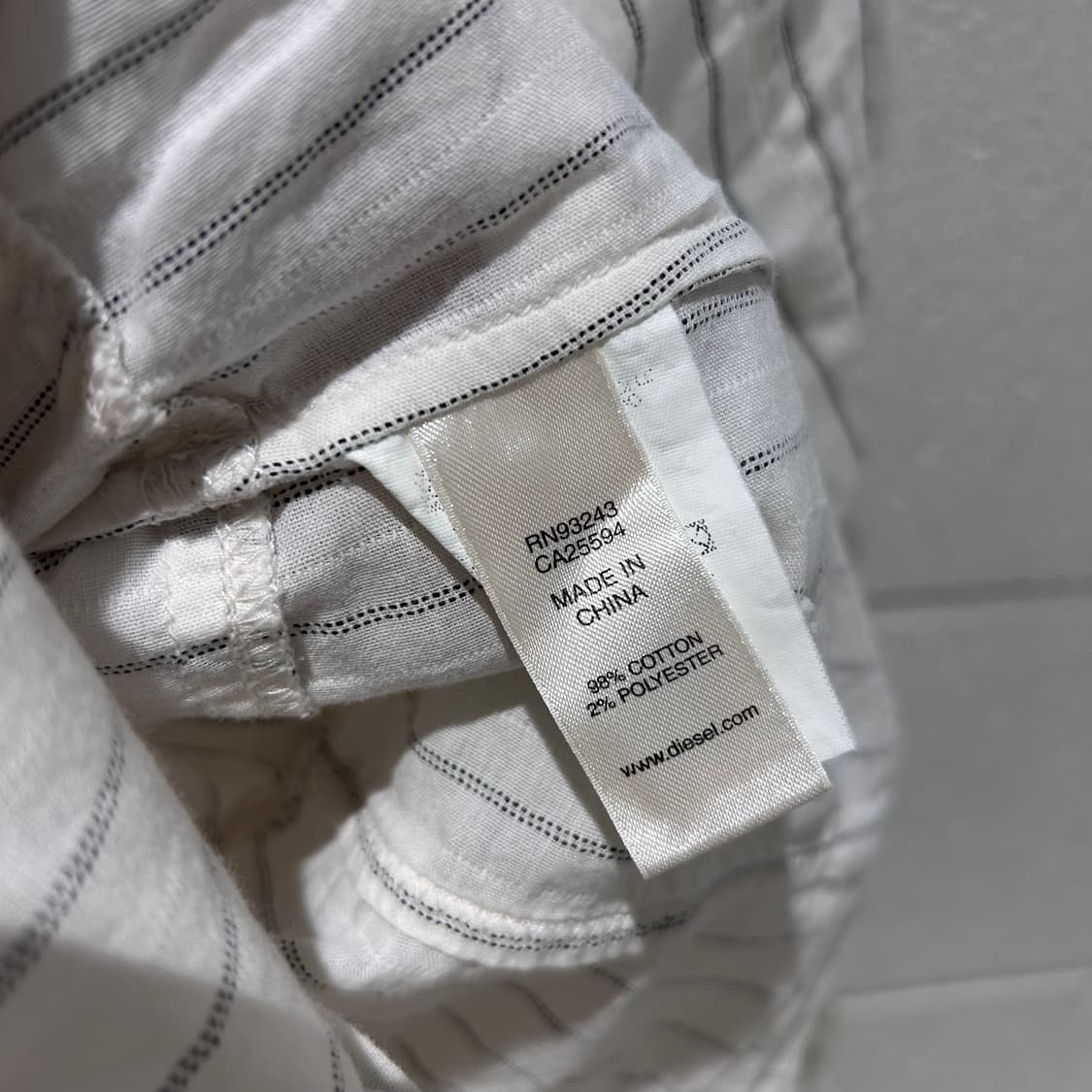 DIESEL Feminine Stripe Shirts 상품이미지10